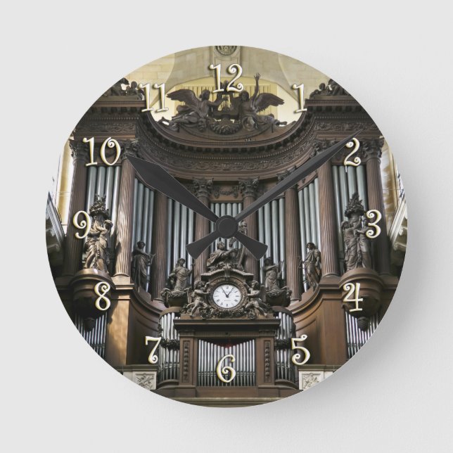 Horloge Ronde Orgue de St Sulpice Cavaillé-Coll (Recto)