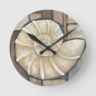 Horloge Ronde Ormeau Shell