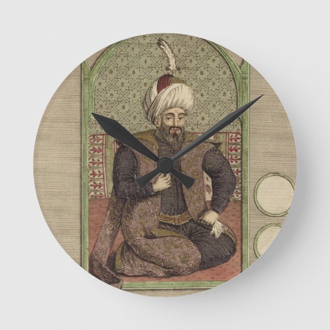 Horloge Ronde Osman Ier (1259-1326) founder of the Ottoman Empir (Recto)