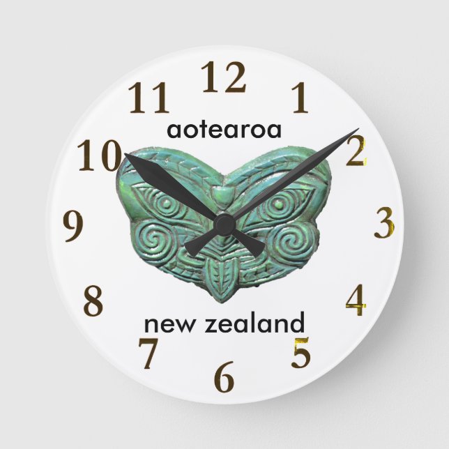Horloge Ronde otearoa-nouvelle-zélande (Recto)