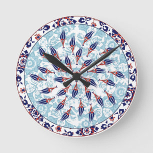 Horloge Ronde Ottoman Tulips Wall clock