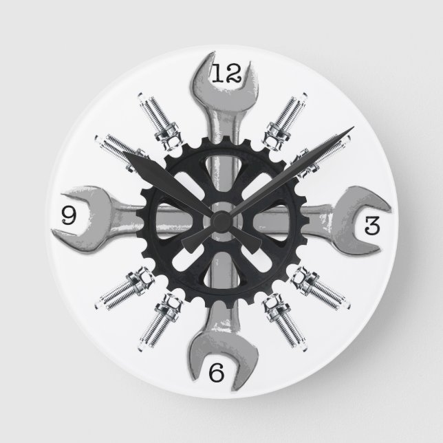Horloge Ronde Outils (Recto)