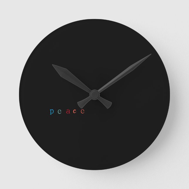 Horloge Ronde Paix (Recto)