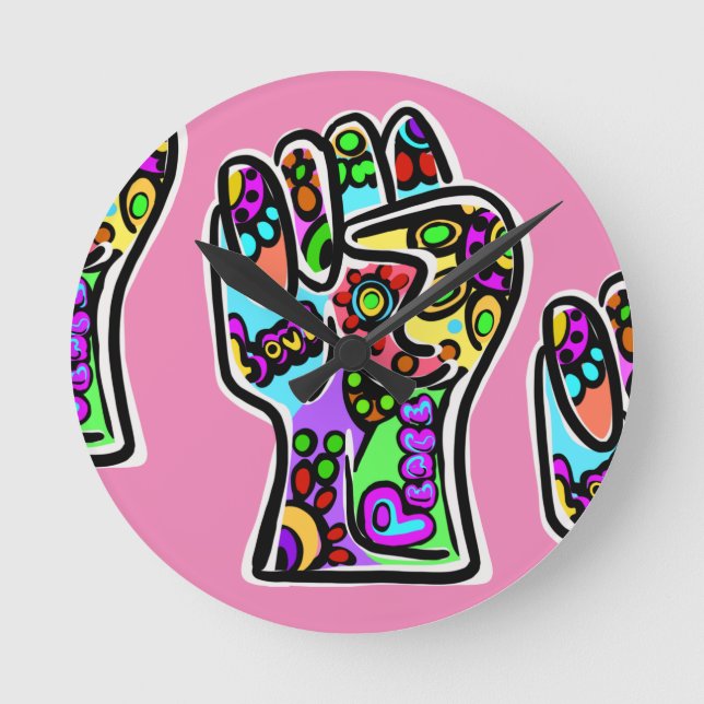 HORLOGE RONDE PAIX (Recto)