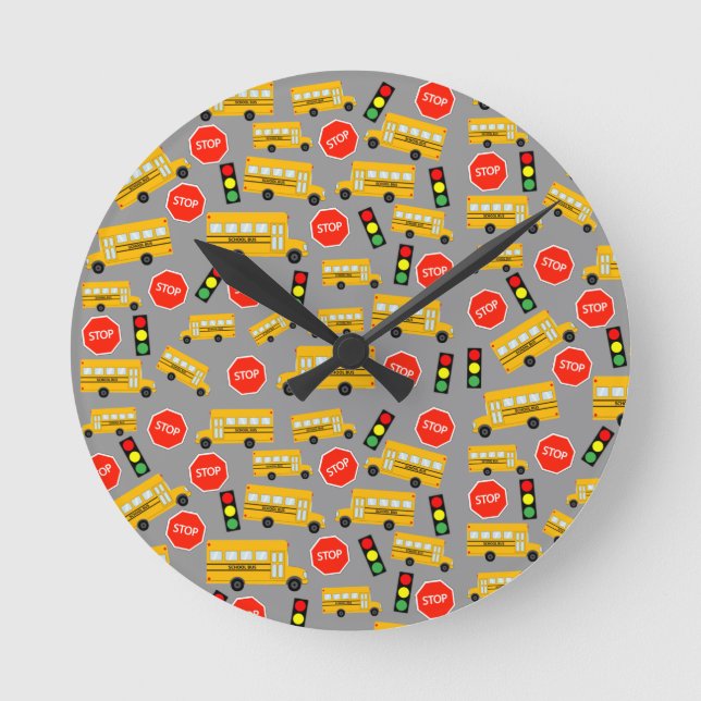 Horloge Ronde Panneau lumineux de signalisation routière de l'éc (Recto)