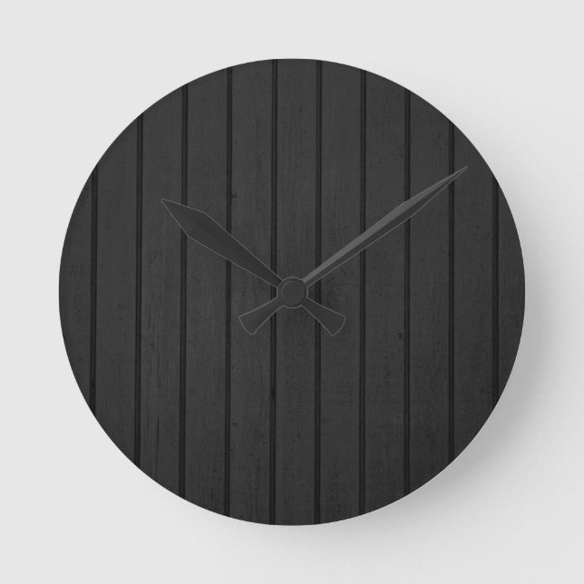 Horloge Ronde Panneaux noirs (Recto)