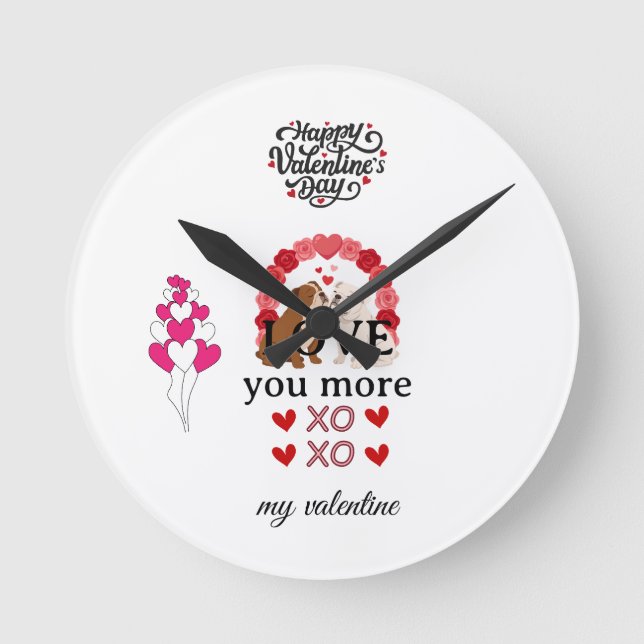 Horloge Ronde Paperweight (Recto)