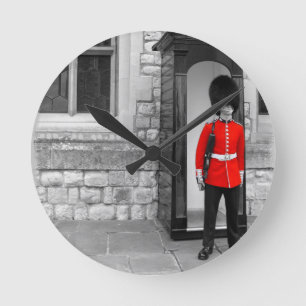 Horloge Ronde Parade des soldats de Londres
