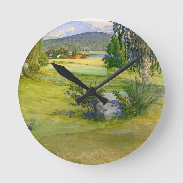 Horloge Ronde Paradis en Suède 1910 (Recto)