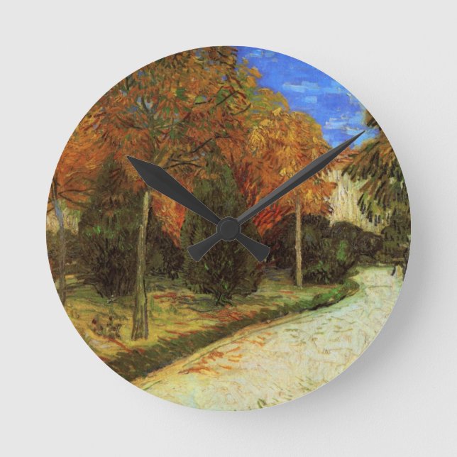 Horloge Ronde Parc public d'Arles par Vincent van Gogh (Recto)