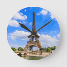 Paris, Tour Eiffel et Seine, France.