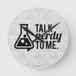 Horloge Ronde Parler Nerdy