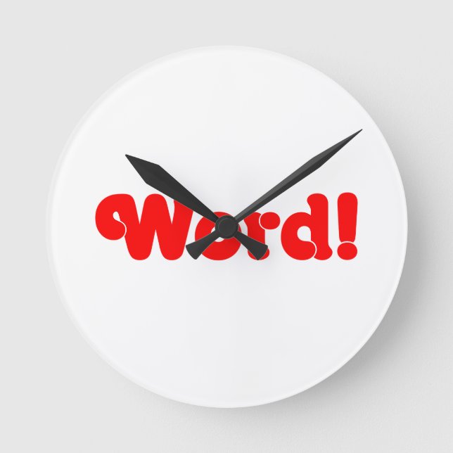 Horloge Ronde Parole ! (Recto)