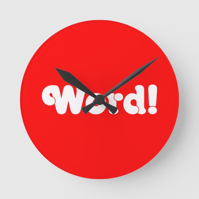 Horloge Ronde Parole ! (Recto)