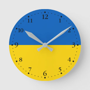 Horloge Ronde Patriotic Ukraine