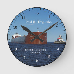 Horloge Ronde Paul Tregurtha Duluth clock