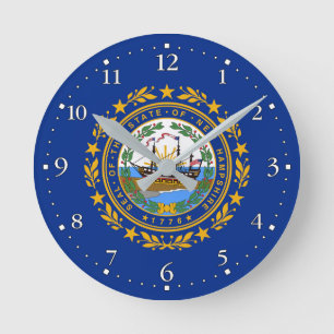 Horloge Ronde Pavillon d'État du New Hampshire