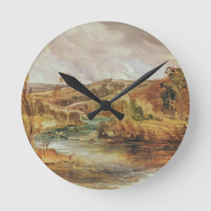 Horloge Ronde Paysage
