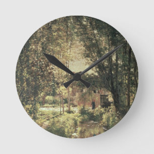 Horloge Ronde Paysage 2