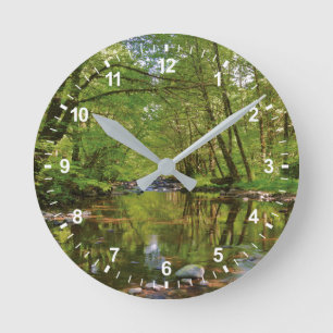 Horloge Ronde Paysage de la rivière Wilson