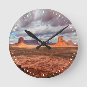 Horloge Ronde Paysage de la vallée des Monuments, AZ