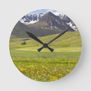 Horloge Ronde Paysage pittoresque de la vallée de Svarfadardalur