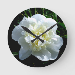 Horloge Ronde Peine blanche