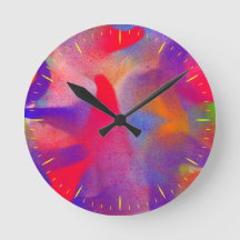 Peinture libre couleur abstraite