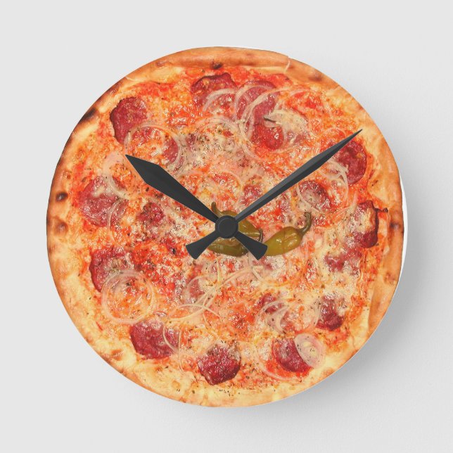 Horloge Ronde Pepperoni (Recto)