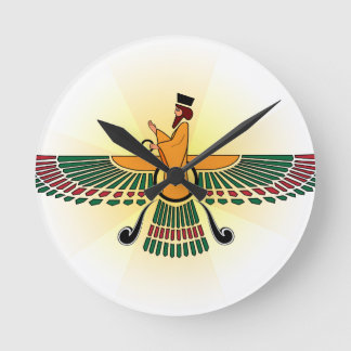 Horloge Ronde Persian Farvahar
