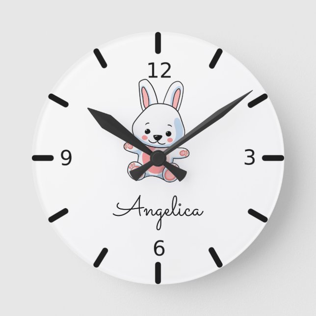 Horloge Ronde Personnalize Your Own (Recto)