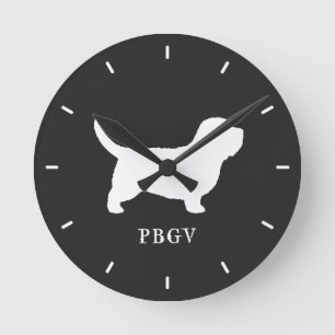 Horloge Ronde Petit Basset Griffon Vendeen