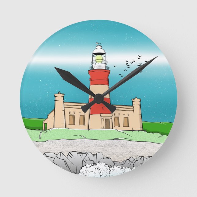 Horloge Ronde Phare du Cap Agulhas (Recto)