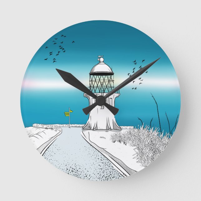 Horloge Ronde Phare du Cap Reinga NZ (Recto)