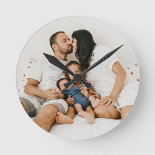 Horloge Ronde Photo personnalisée