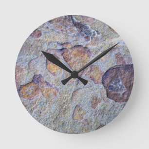Horloge Ronde Pierre de fer rocheuse