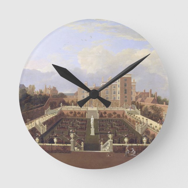 Horloge Ronde Pierrepont House, Nottingham, c.1708-13 (oil on (Recto)