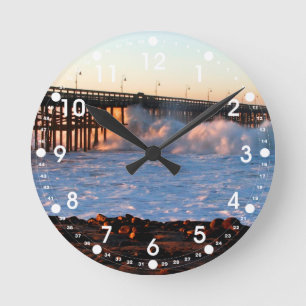 Horloge Ronde Pilier de tempête de Ventura
