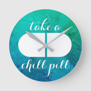 Horloge Ronde Pilule