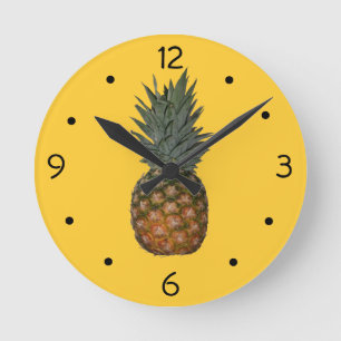 Horloge Ronde Pineapple Wall Clock