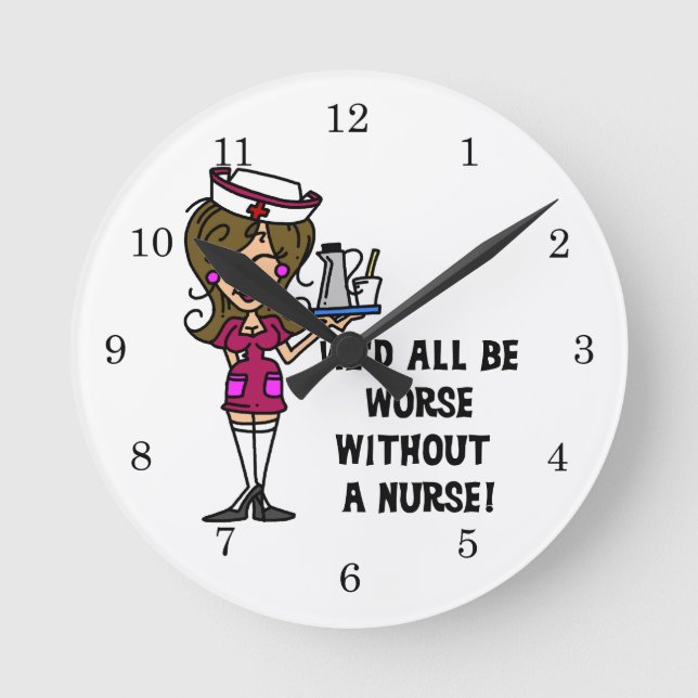 Horloge Ronde Pire sans infirmière (Recto)