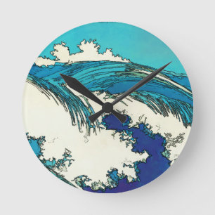 Horloge Ronde PixDezines konen des ressacs d'uehara, 上原