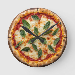 Horloge Ronde Pizza