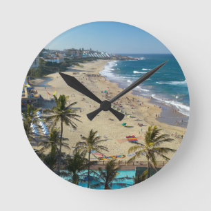 Horloge Ronde Plage De Margate, Côte Sud, Kwazulu-Natal