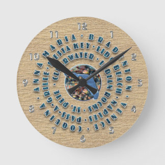 Horloge Ronde Plages de la côte ouest de Floride