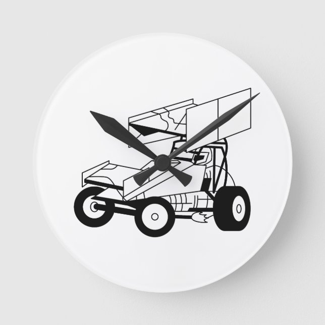 Horloge Ronde Plan de la voiture Sprint (Recto)