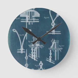 Horloge Ronde Plan détaillé nautique IV