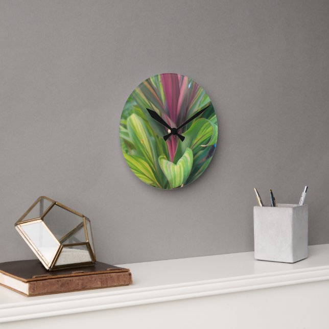 HORLOGE RONDE PLANTE PLUS (Bureau)