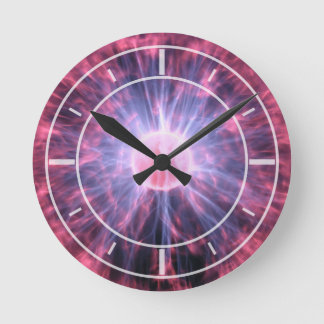 Horloge Ronde Plasma électrique