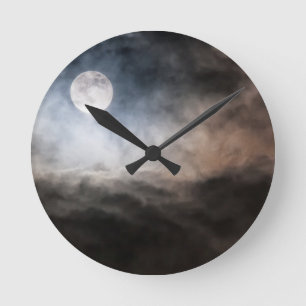 Horloge Ronde Pleine lune